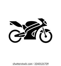 Motorcycle icon vector design template