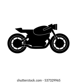 motorcycle Icon Vector Illustration