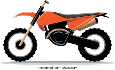 Diseño de ilustración vectorial de iconos de motocicleta