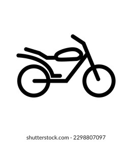 Motorradsymbol, Vektorgrafik-Design