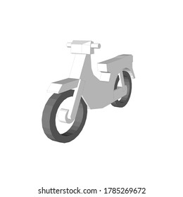 motorcycle icon vector illustration logo template