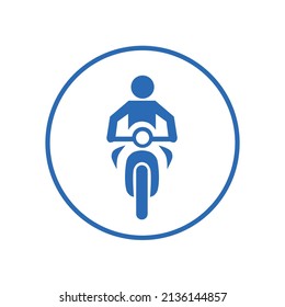 motorcycle icon, vector illustration, white background
