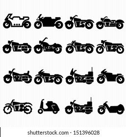 Motorcycle icons