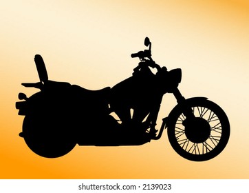 motorcycle illustration