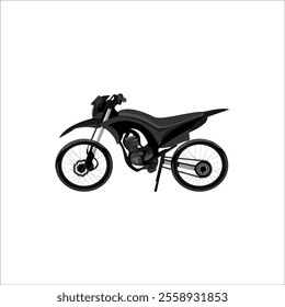 motorcycle for ilustration style vector art design 
