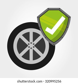 motorcycle insurance design, vector illustration eps10 graphic 