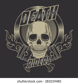 motorcycle label