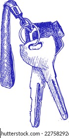 motorcycle lock, sketch