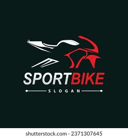 Motorcycle logo design, Bike Vehicle Repair Garage Vector, Symbol Illustration