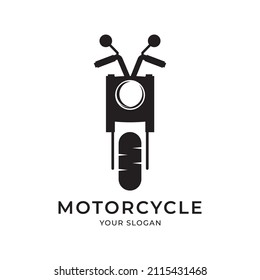 Motorcycle logo design template vector isolated illustration