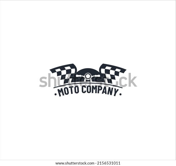 motorcycle logo design template.
Vector motorcycle logotype icon.  sign for branding and
identity