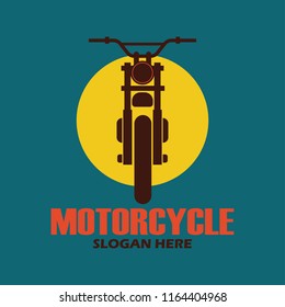 motorcycle logo, emblems and insignia with text space for your slogan / tag line. vector illustration