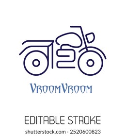 Motorcycle logo and icon design