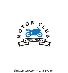 Motorcycle Logo Icon Vector Illustration Design Template