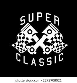 Motorcycle logo ideas template vector design