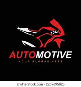 Motorcycle Logo, MotoSport Vehicle Vector, Design For, Automotive, Motorcycle Costume Workshop, Motorcycle Repair, Product Brand, Motogp