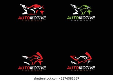 Motorcycle Logo, MotoSport Vehicle Vector, Design For, Automotive, Motorcycle Costume Workshop, Motorcycle Repair, Product Brand, Motogp