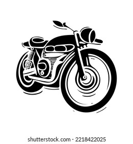 Motorrad-Logo, Vektordesign. Großartiges Motorradlogo. Motorrad-Logo.