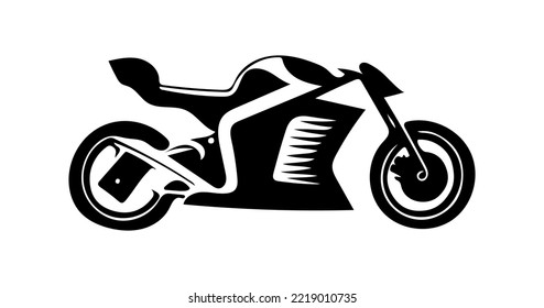 Motorcycle logo vector design. Great motorcycle logo. Motorcycle logo.