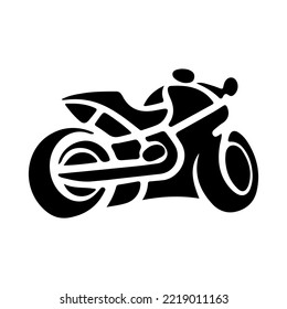 Motorcycle logo vector design. Motorcycle design with hand drawing style. 