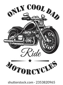 Motorcycle Lover Typography T-Shirt Design