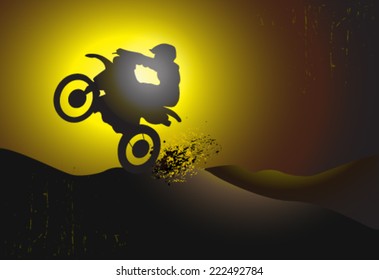 motorcycle motocross background design 