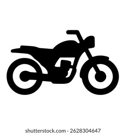 Motocicleta motocicleta veículo transporte silhueta ícone vetor ilustração design imagem gráfica 100 caracteres