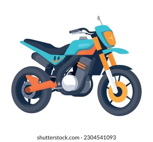 motocicleta con icono de fondo blanco aislado
