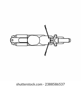 Motorcycle outline, Motorcycle 2 dimension, Bike Vectore, Bike Outline Vector