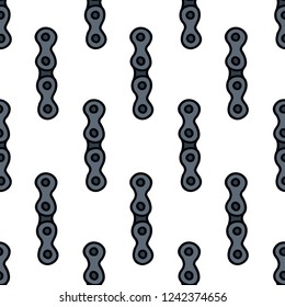 Motorcycle parts seamless pattern