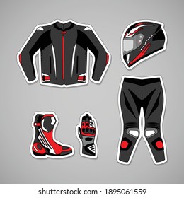 Motorcycle Protective Gear With Street Style