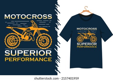 vector de cotización de motocicleta para el diseño de camisetas