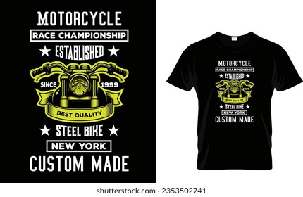 Campeonato de Motociclismo establecido desde 1999 bicicleta de acero de mejor calidad diseño de camisetas hechas a medida de nueva york