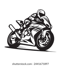 Motorcycle Race Vector Art, Icons, and Graphics