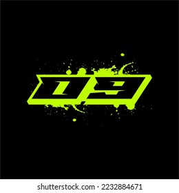 motorcycle racing number design material