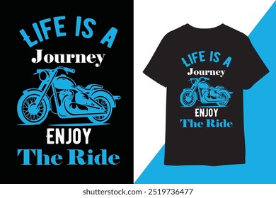 motorcycle retro modern t- shirt design