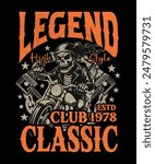 Motorcycle Rider Biker Vintage Tshirt Design

This design was created for those who love to Riding the Bike and love to wear Biking Design T-Shirt.