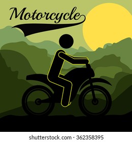 motorcycle rider design 