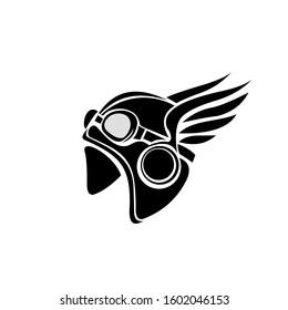 Motorcycle rider helmet, t shirt print design, Transportation industry. Vector illustration isolated on background,