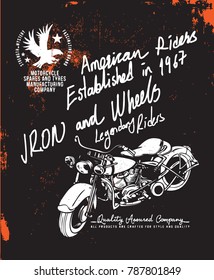 motorcycle riders graphic design