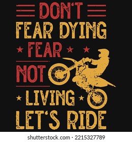 Motorcycle riders tshirt design vector design 