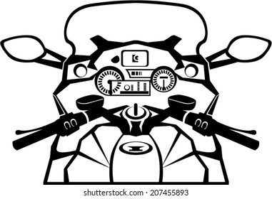 Motorcycle Riders View