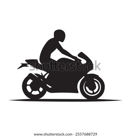 motorcycle riding image design, great for motorcycle community tour logo, and other motorcycle community activities
