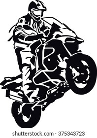 Motorcycle scooter side 1