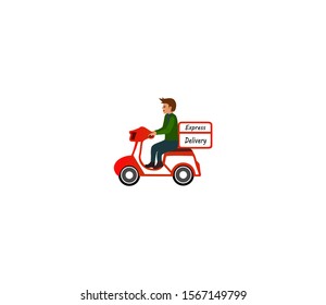 Motorcycle send of email web and icon. Vector Design Symbols. steps for successful business planning Suitable for advertising and presentations