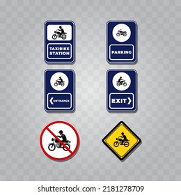 Motorcycle sign design vector illustration