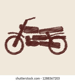 motorcycle sing icon