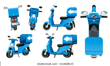 Download delivery scooter Images, Stock Photos & Vectors | Shutterstock