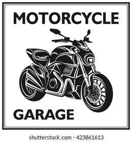 motorcycle sport poster