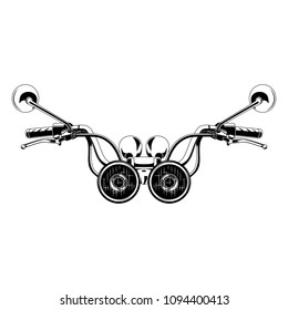 motorcycle steering wheel